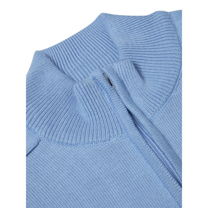 Drifter 55601 21 Light Blue Half Zip Sweatshirt