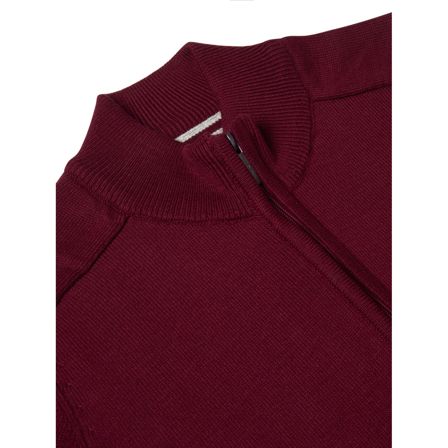 Drifter 55601 66 Burgundy Half Zip Sweatshirt