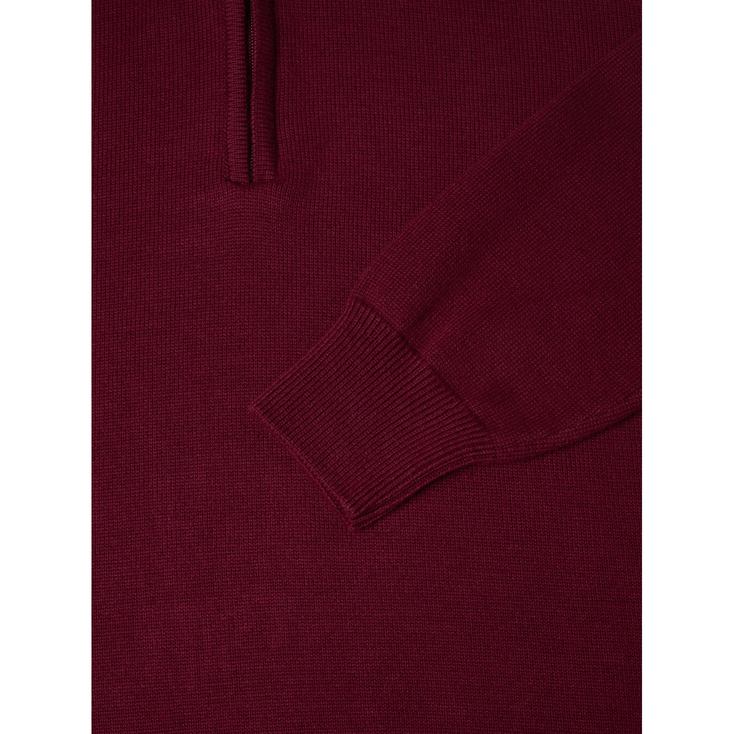 Drifter 55601 66 Burgundy Half Zip Sweatshirt