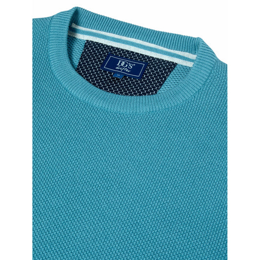 Drifter 55620 26 Dark Turquoise Crew Neck Sweater