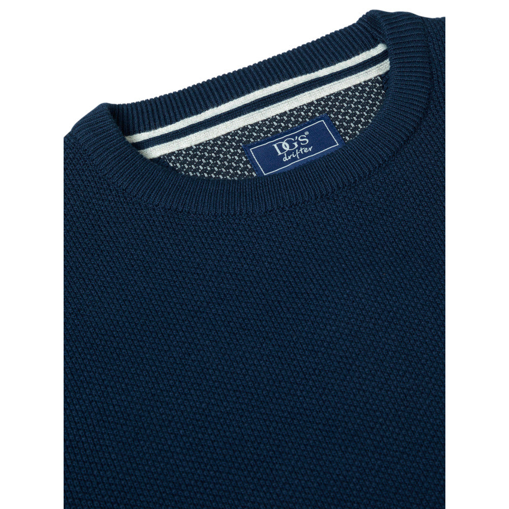 Drifter 55620 29 Dark Blue Crew Neck Sweater