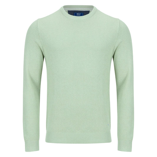 Drifter 55620 30 Pale Green Crew Neck Sweater