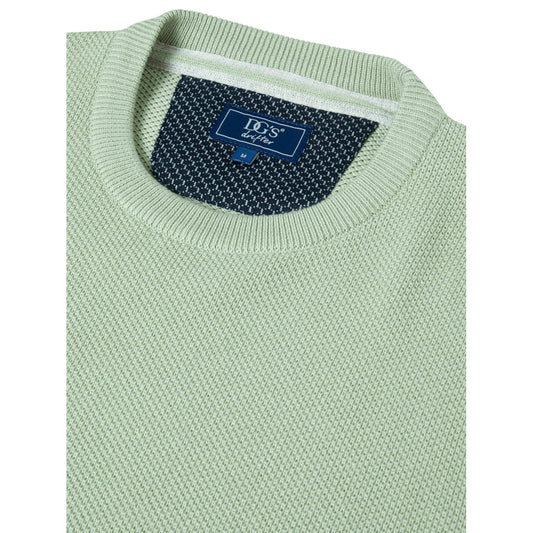 Drifter 55620 30 Pale Green Crew Neck Sweater