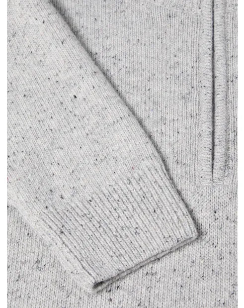 Drifter 55642 03 Lt Grey Half Zip Sweater