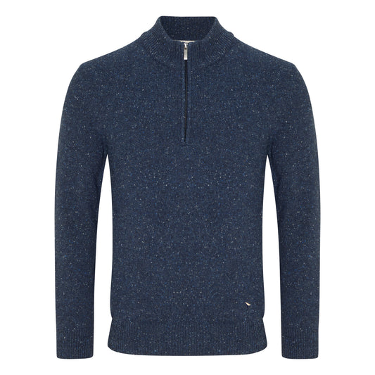 Drifter 55642 29 Dark Blue Blue Half Zip Sweater