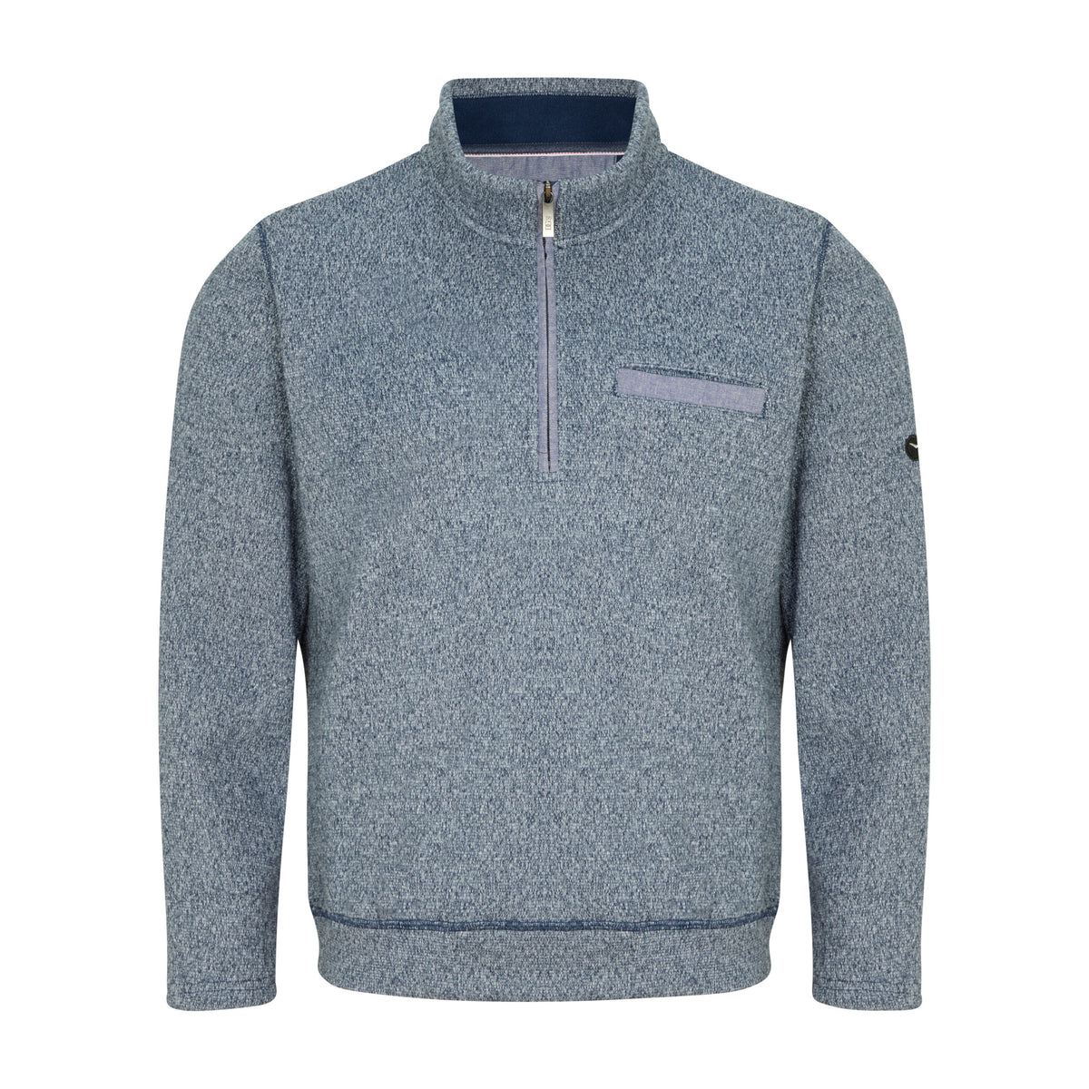 Drifter 55703 78 Navy Half zip Sweatshirt
