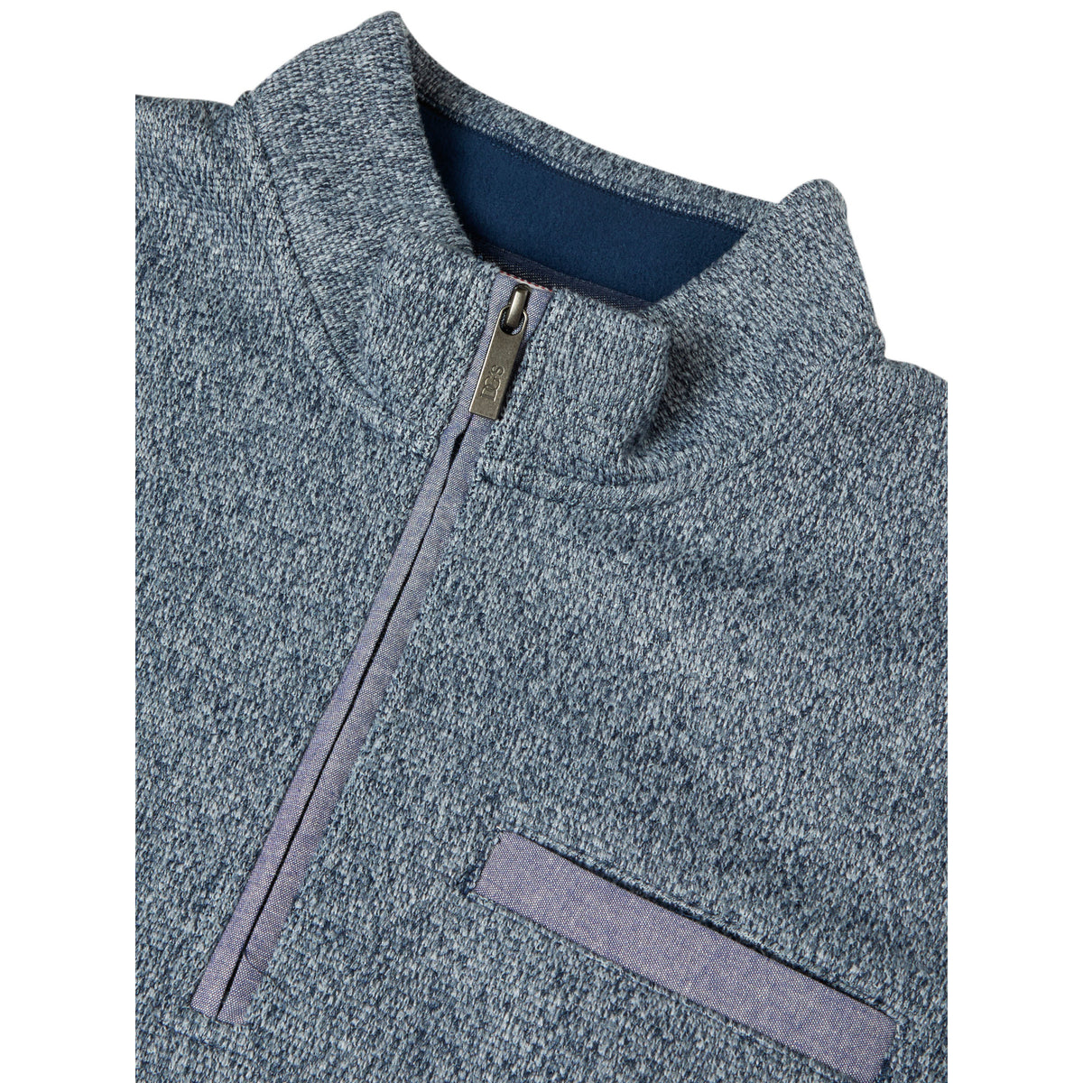 Drifter 55703 78 Navy Half zip Sweatshirt