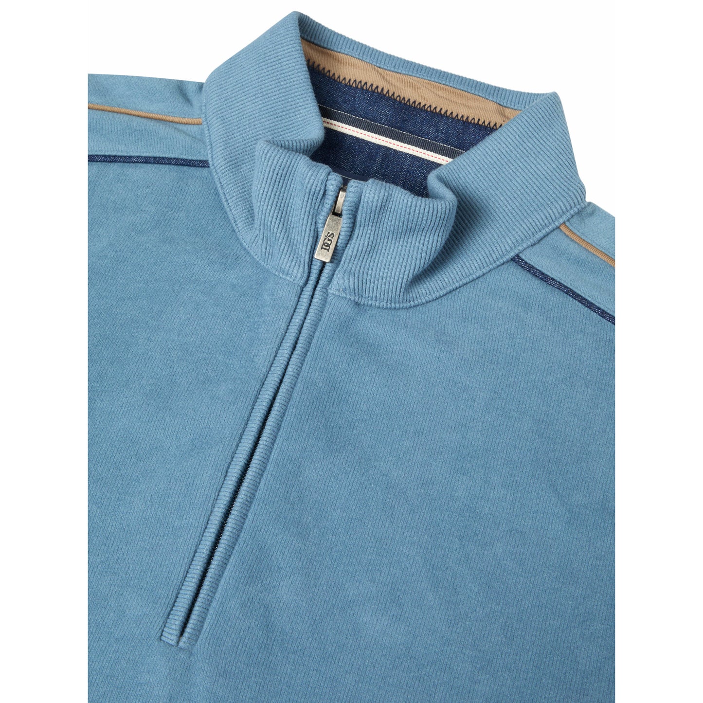 Drifter 55708 24 Blue Half zip Casual Top