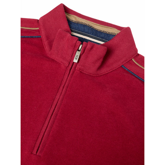 Drifter 55708 65 Red Half zip Casual Top
