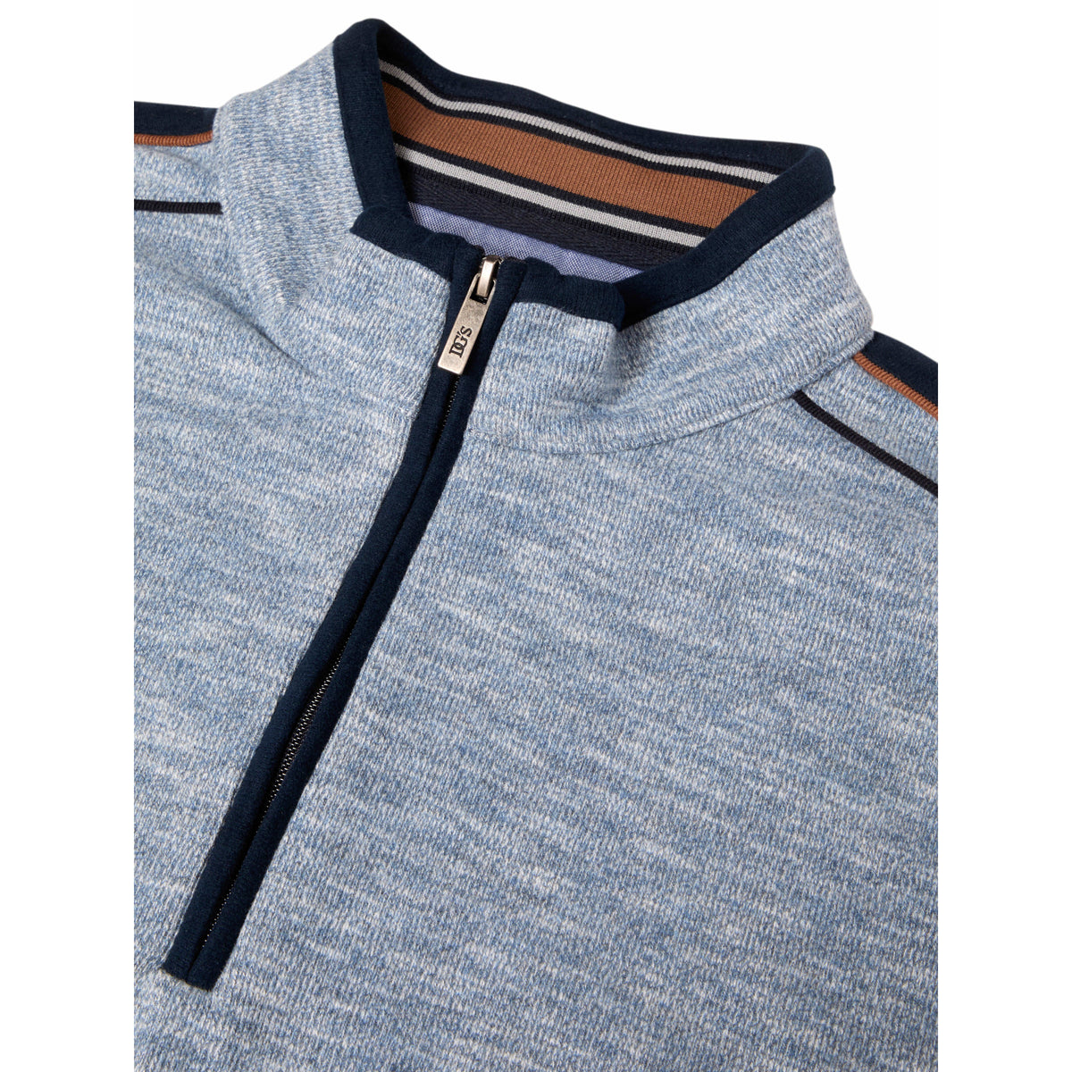 Drifter 55710 78 Navy Half zip Casual Top