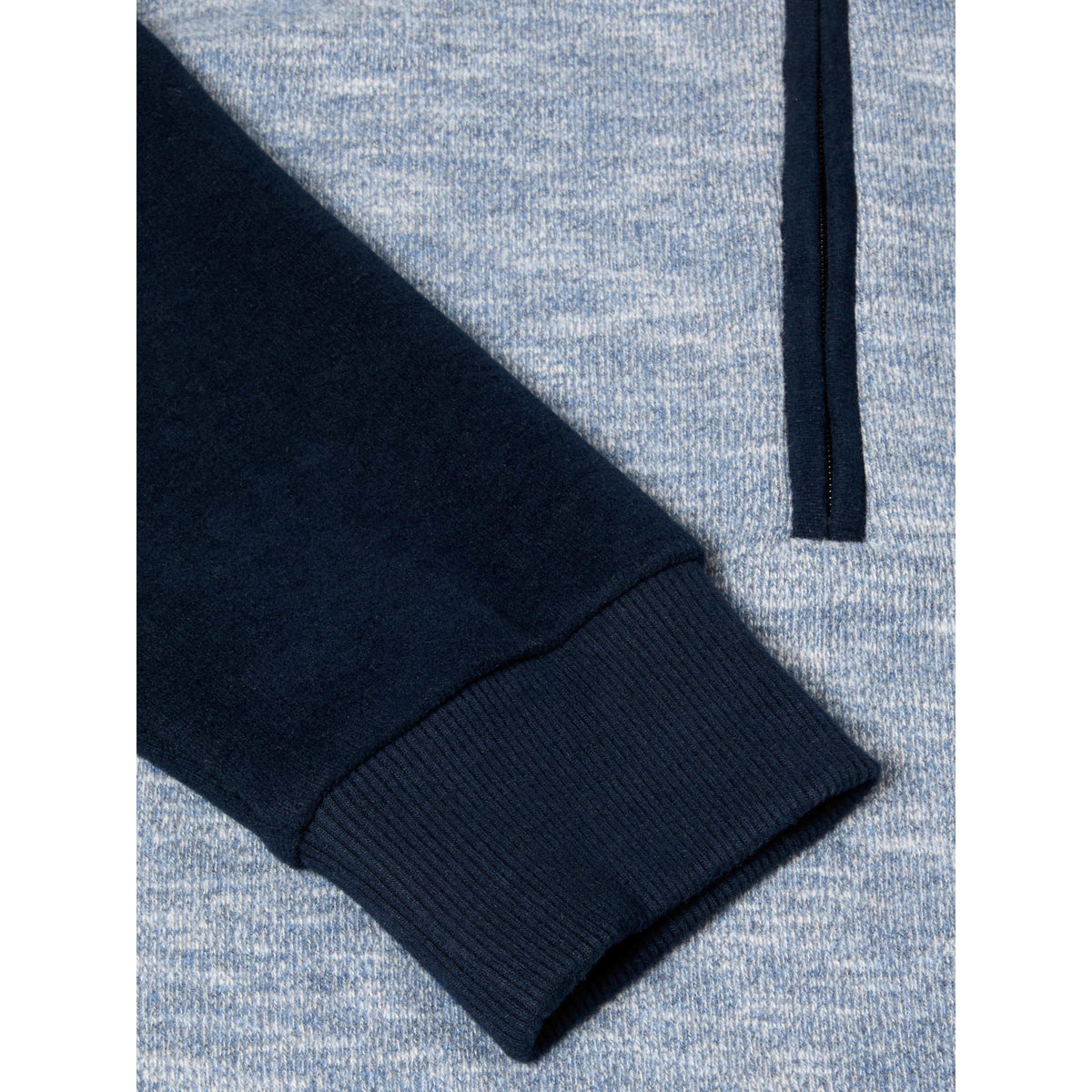 Drifter 55710 78 Navy Half zip Casual Top