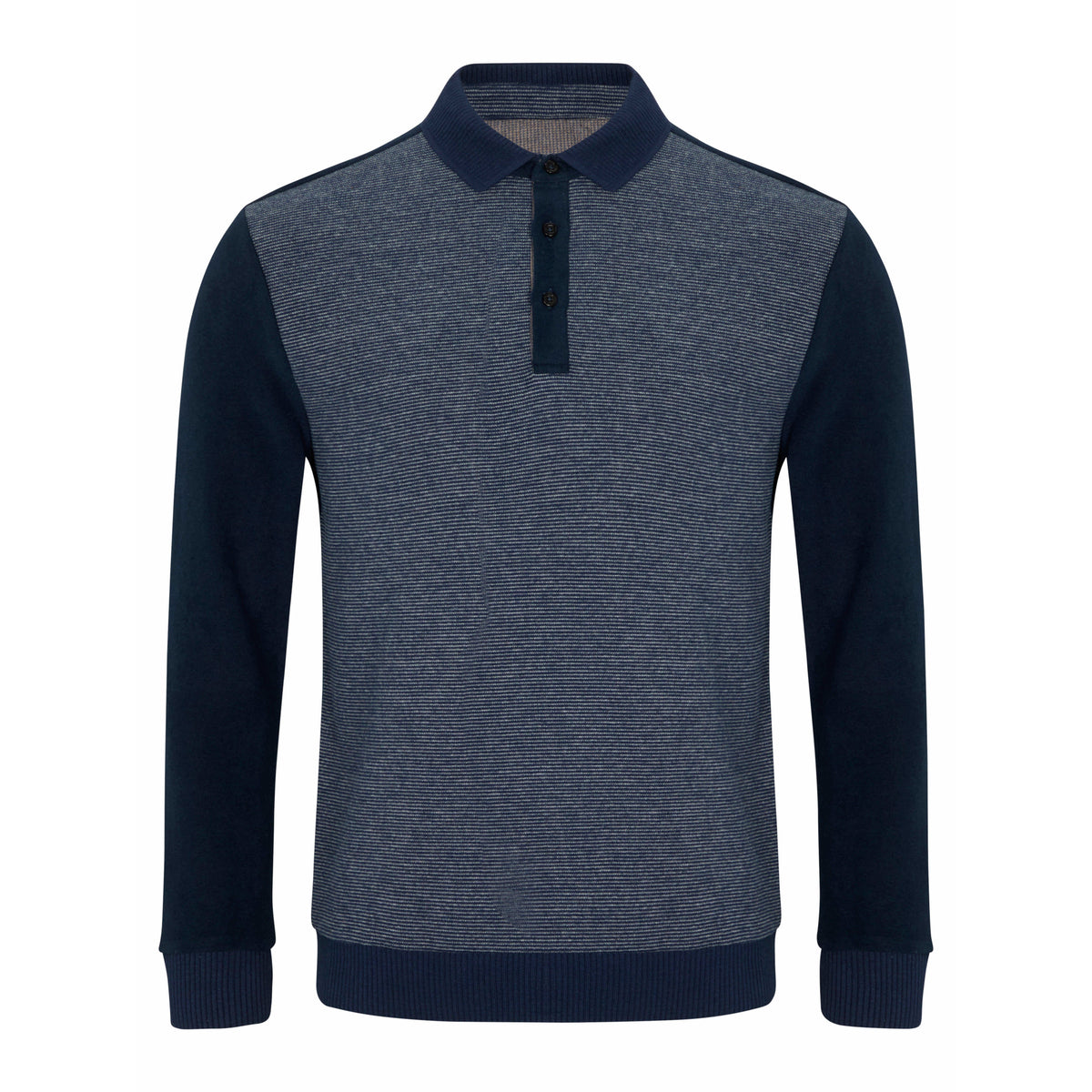Drifter 55711 78 Navy Long Sleeve Polo