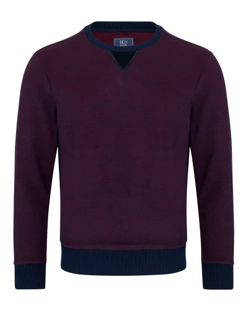 Drifter 55712 68 Burgundy Crew Casual