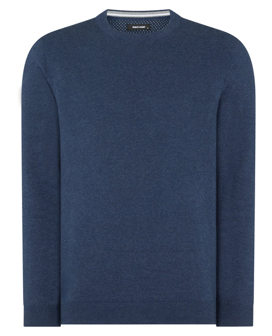 Remus Uomo 58600 27 Indigo Crew Neck Sweater