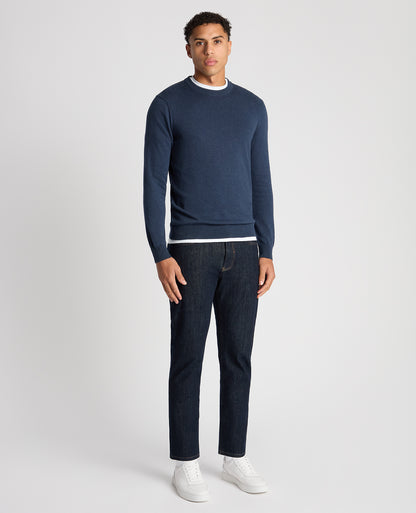 Remus Uomo 58600 27 Indigo Crew Neck Sweater