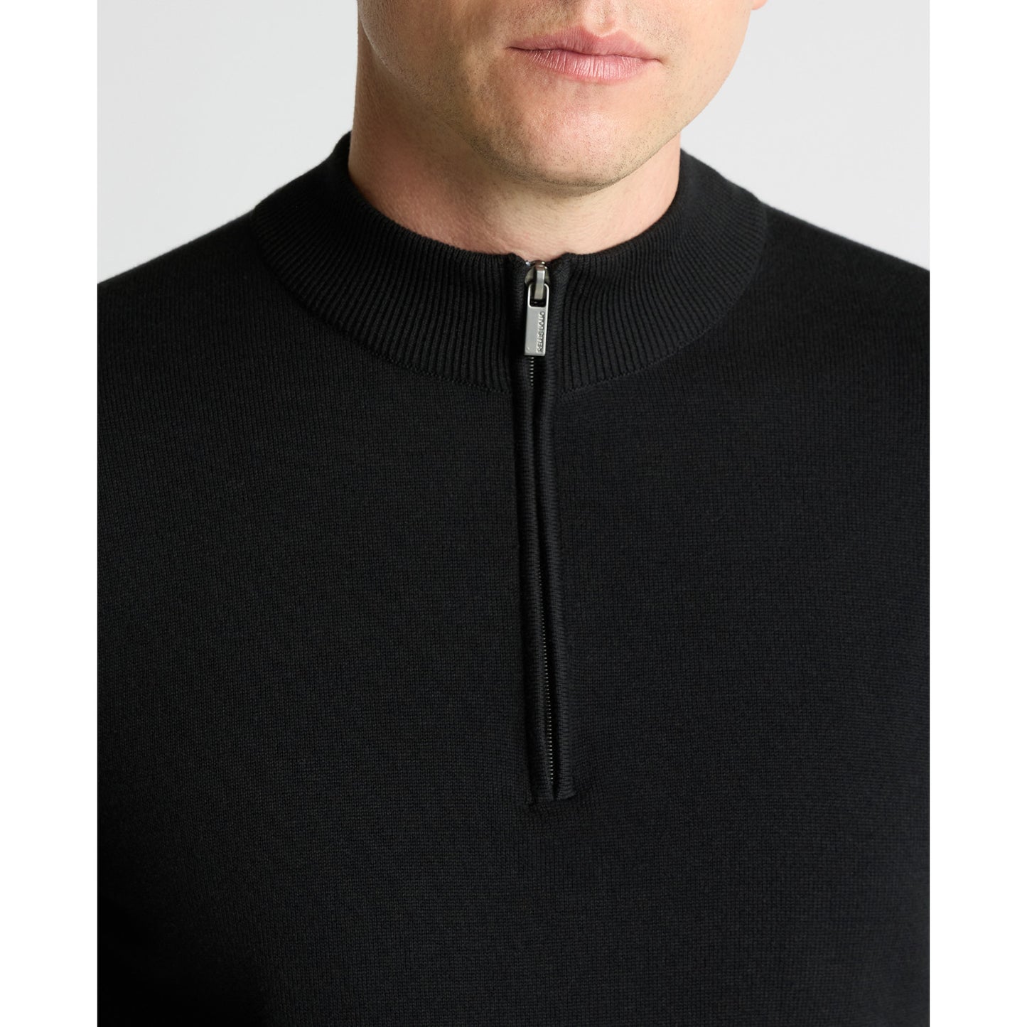 Remus Uomo 58601 00 Black Crew Neck Sweater