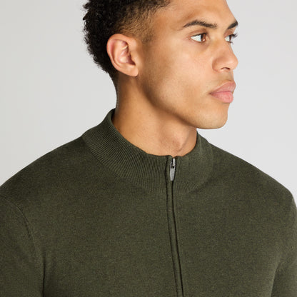 Remus Uomo 58601 36 Khaki Crew Neck Sweater