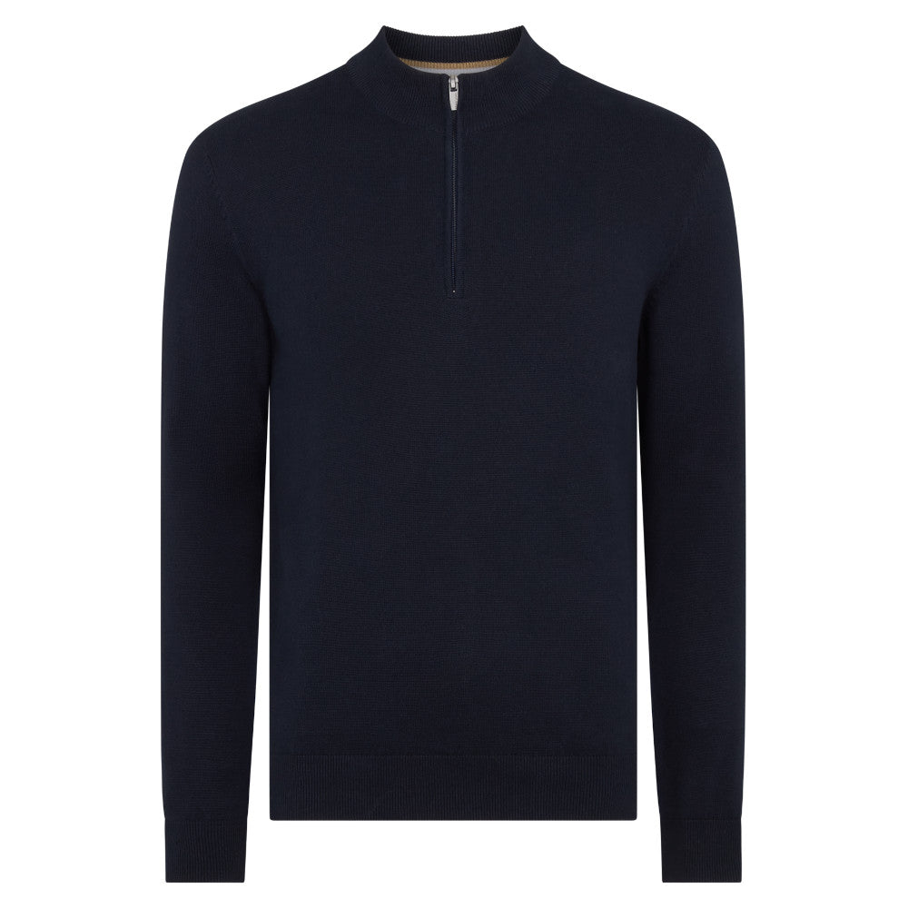 Remus Uomo 58601 78 Navy Crew Neck Sweater