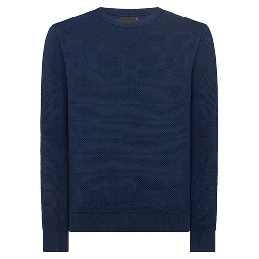 Remus Uomo 58665 28 Indigo Crew Neck Sweater