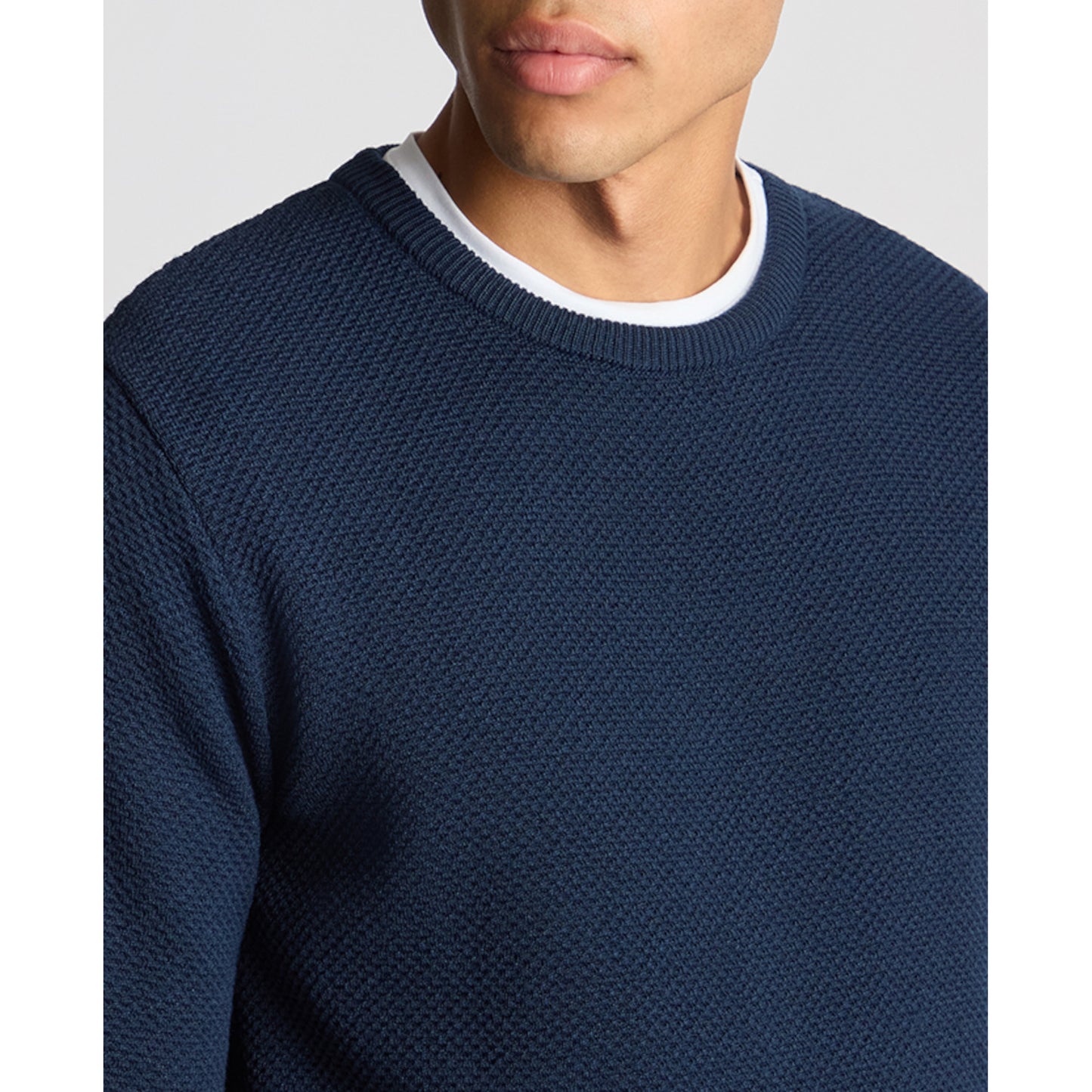 Remus Uomo 58665 28 Indigo Crew Neck Sweater