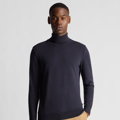 Remus Uomo 58699 29 Dark Blue Roll Neck Sweater