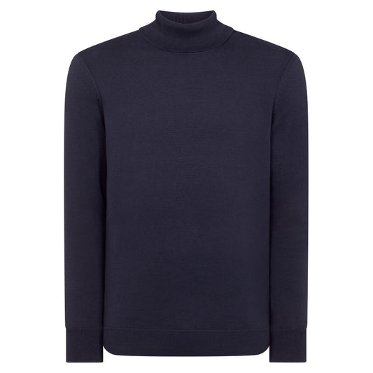 Remus Uomo 58699 29 Dark Blue Roll Neck Sweater