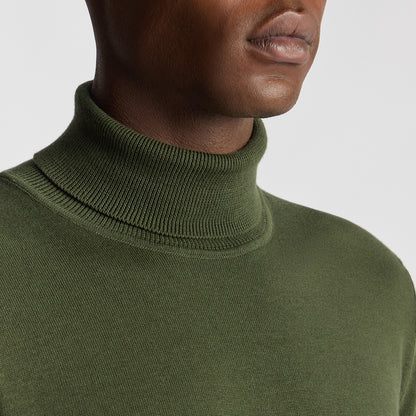 Remus Uomo 58699 35 Green Roll Neck Sweater