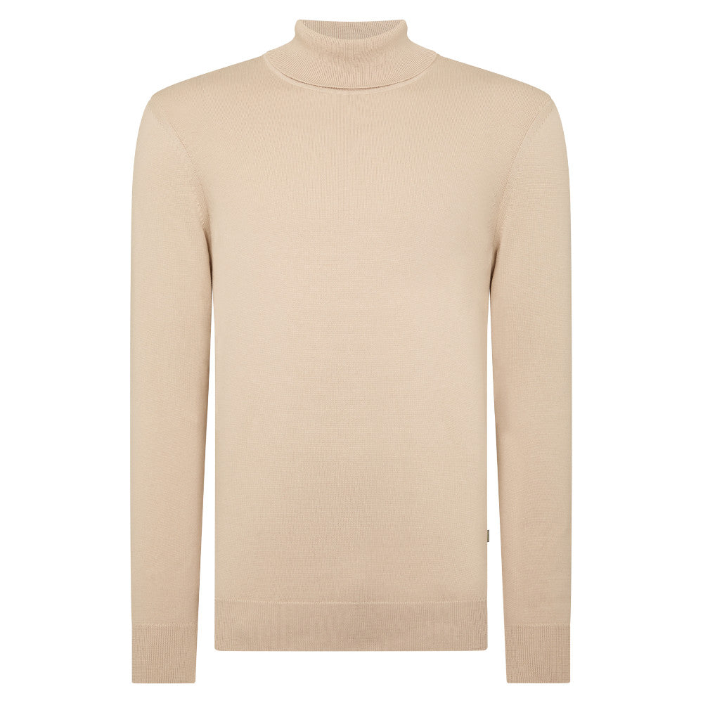 Remus Uomo 58699 91 Ecru Roll Neck Sweater