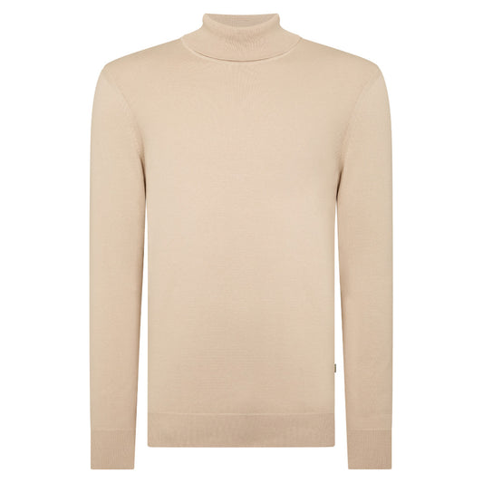 Remus Uomo 58699 91 Ecru Roll Neck Sweater