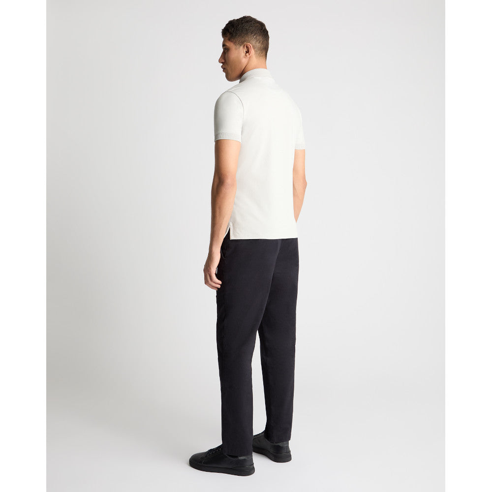 Remus Uomo 58724 03 Quiet Grey Short Sleeve Polo Shirt