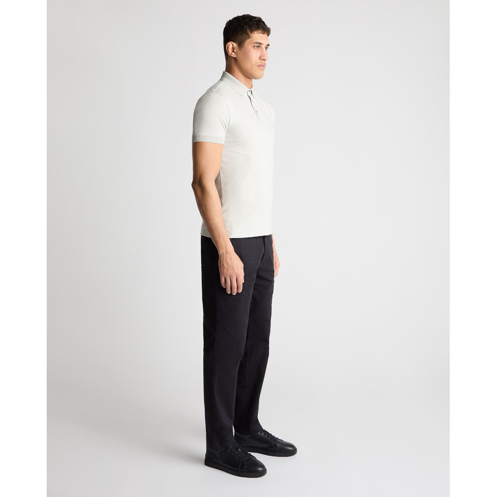 Remus Uomo 58724 03 Quiet Grey Short Sleeve Polo Shirt