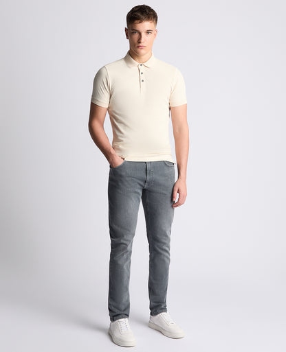 Remus Uomo 58724 90 Cream Polo Shirt