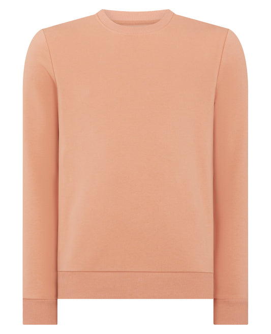 Remus Uomo 58760 62 Pink Salmon Crew Neck Sweatshirt