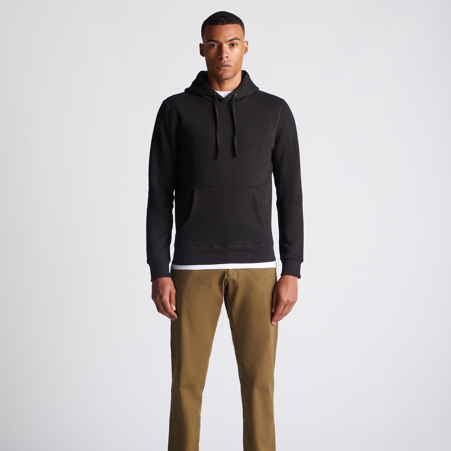 Remus Uomo 58776 00 Black Hooded Sweatshirt