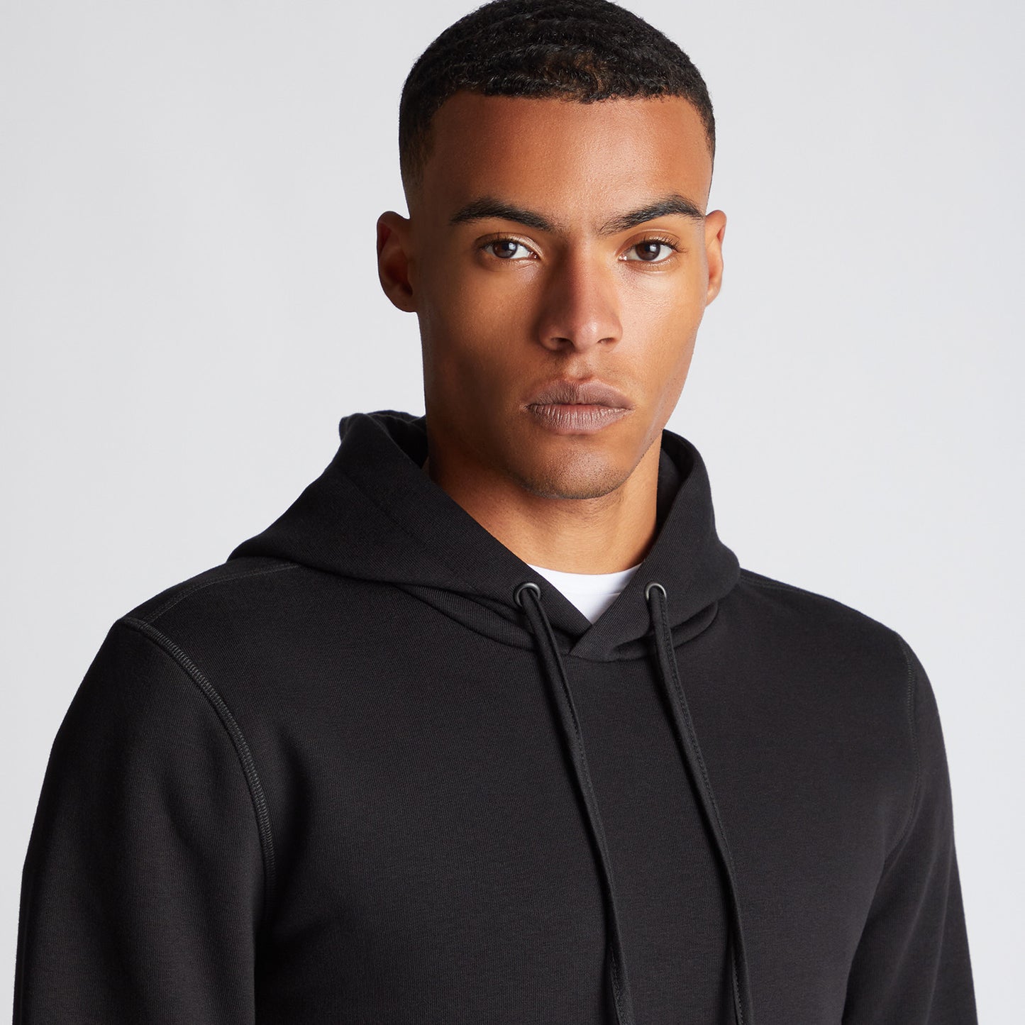 Remus Uomo 58776 00 Black Hooded Sweatshirt