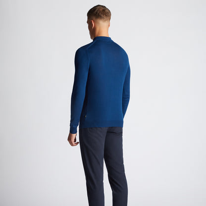 Remus Uomo 58780 28 Dark Blue Knitted Polo