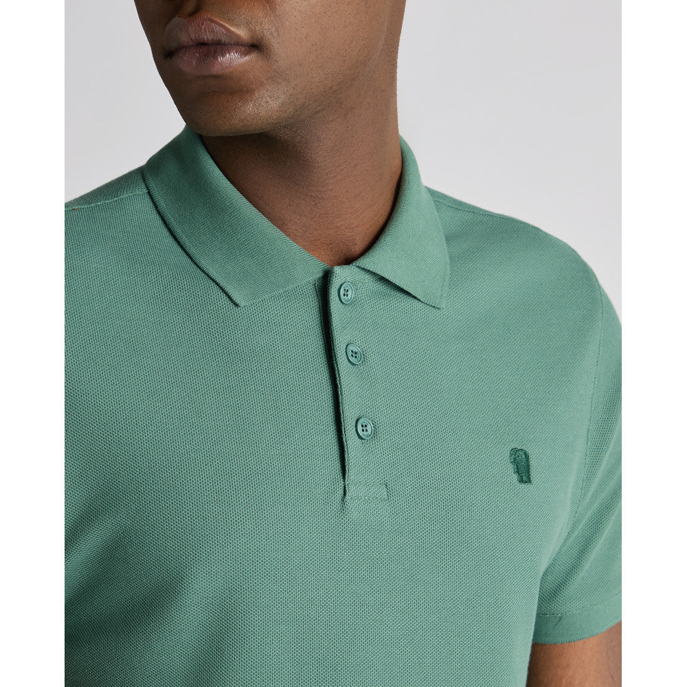Remus Uomo 58803 34 Green Short Sleeve Polo Shirt