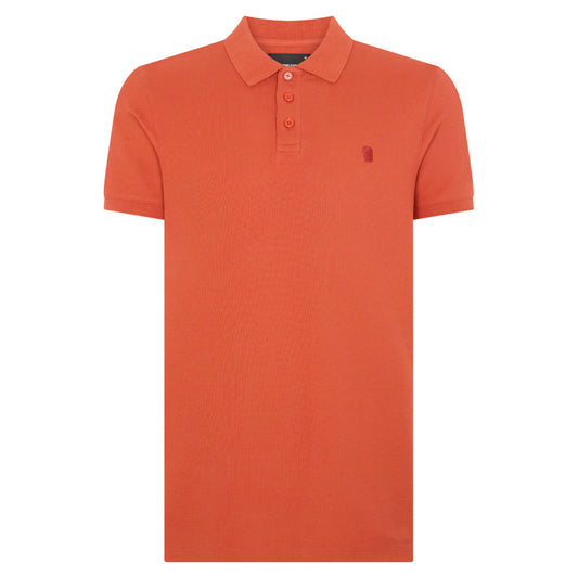Remus Uomo 58803 59 Brick Short Sleeve Polo Shirt