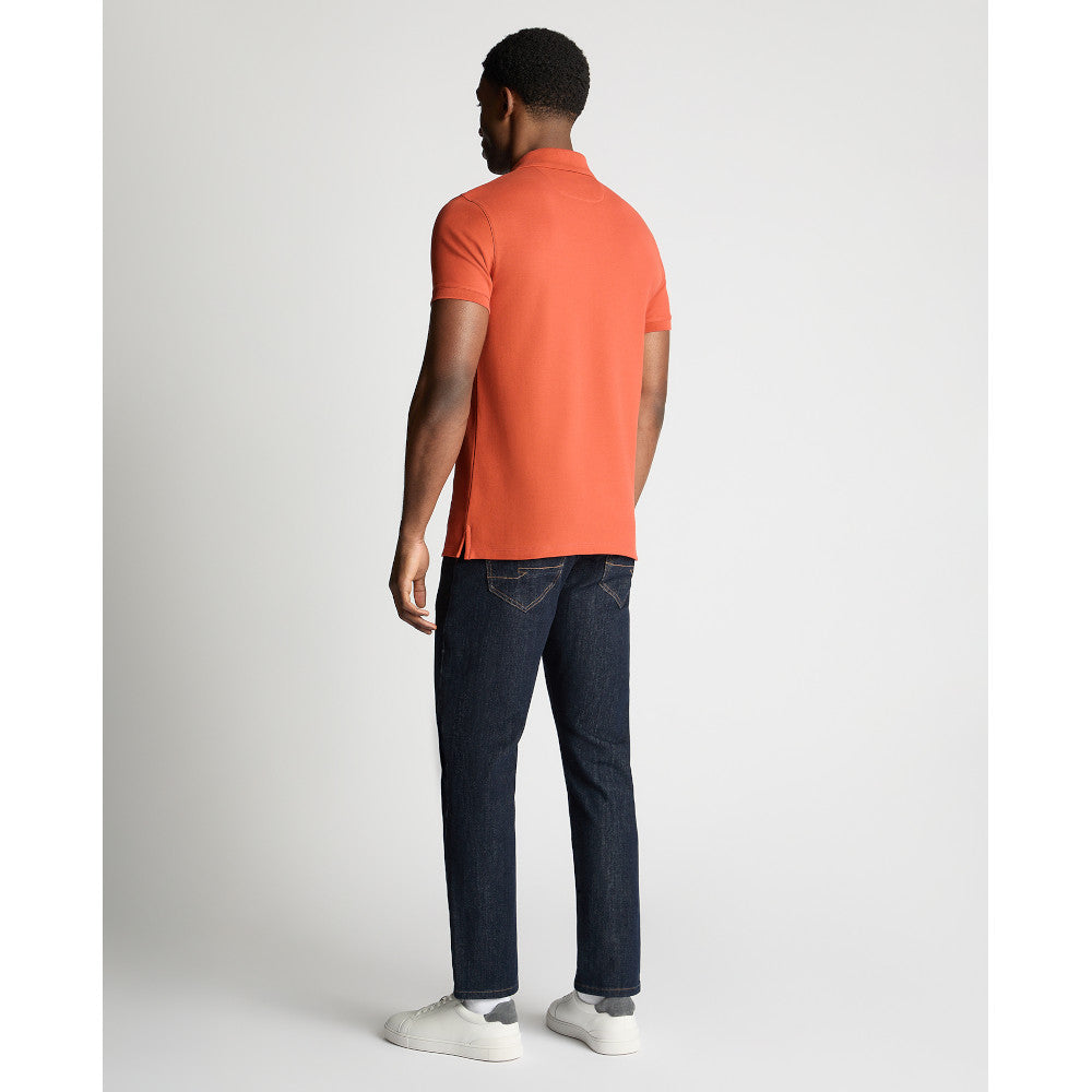 Remus Uomo 58803 59 Brick Short Sleeve Polo Shirt