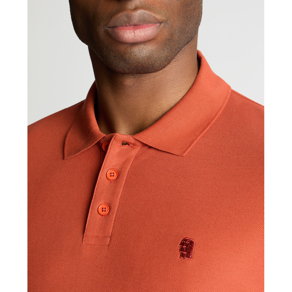 Remus Uomo 58803 59 Brick Short Sleeve Polo Shirt