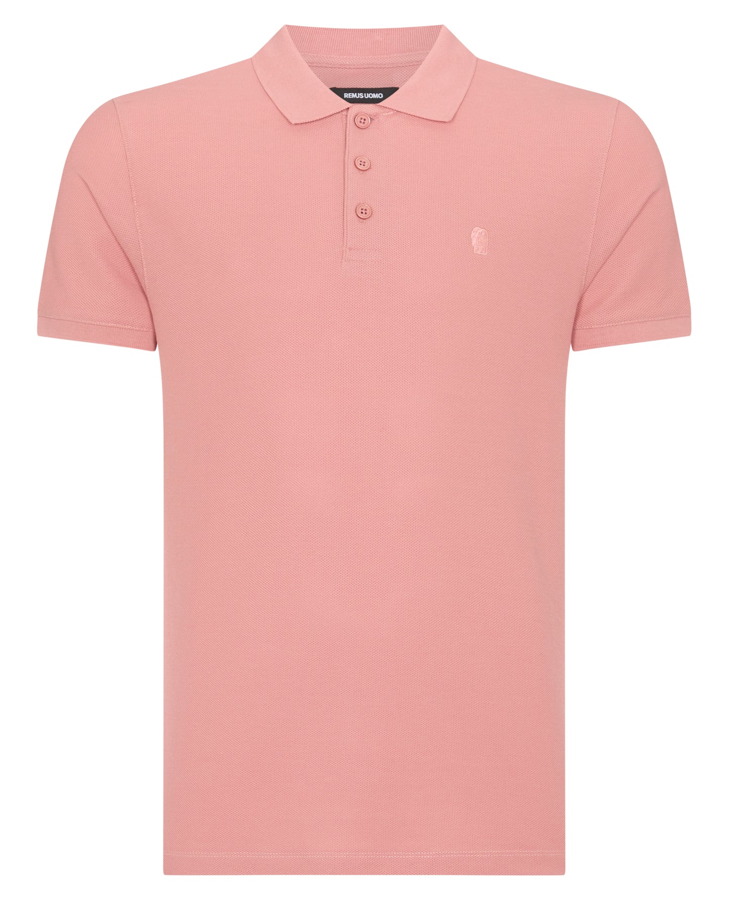 Remus Uomo 58803 63 Pink Salmon Polo Shirt