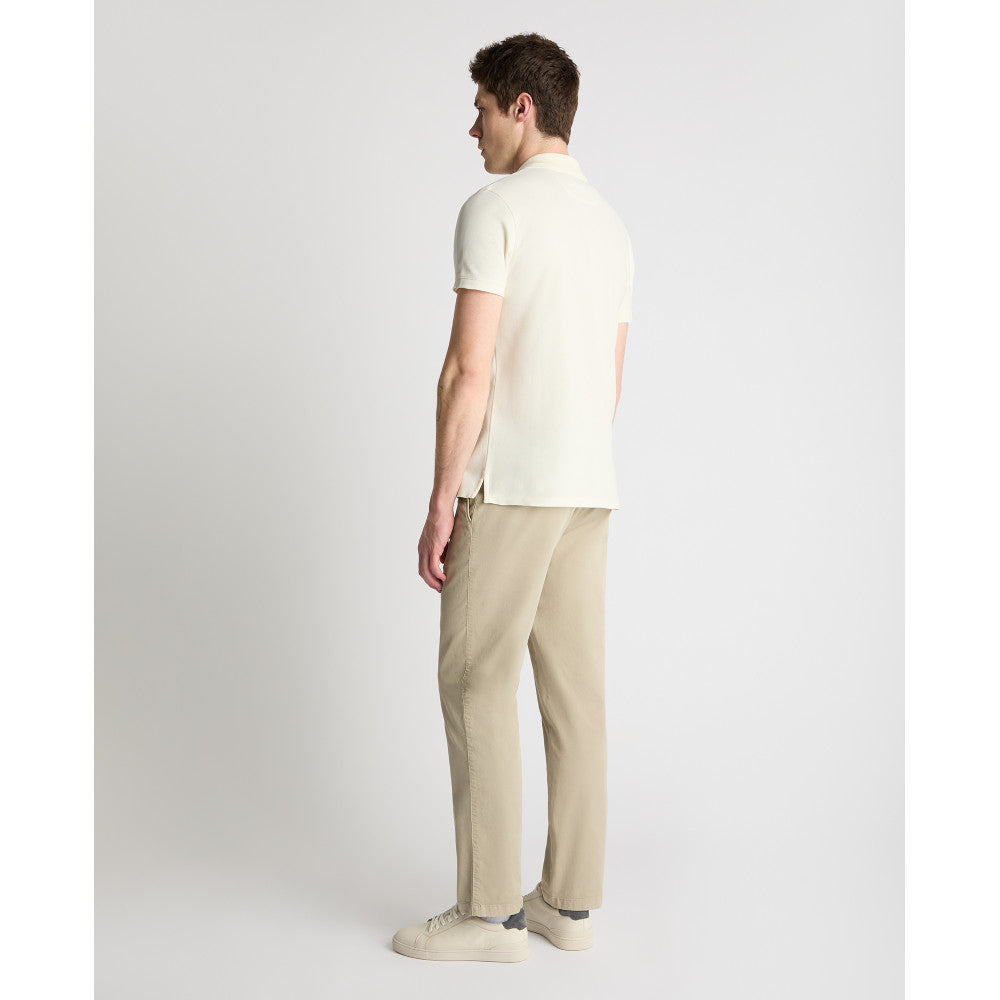 Remus Uomo 58803 90 Off White Short Sleeve Polo Shirt