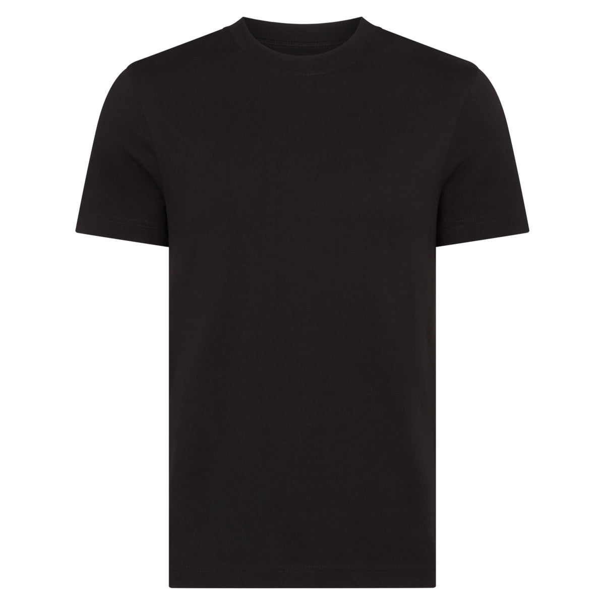 Remus Uomo 58810 00 Black Plain T-Shirt