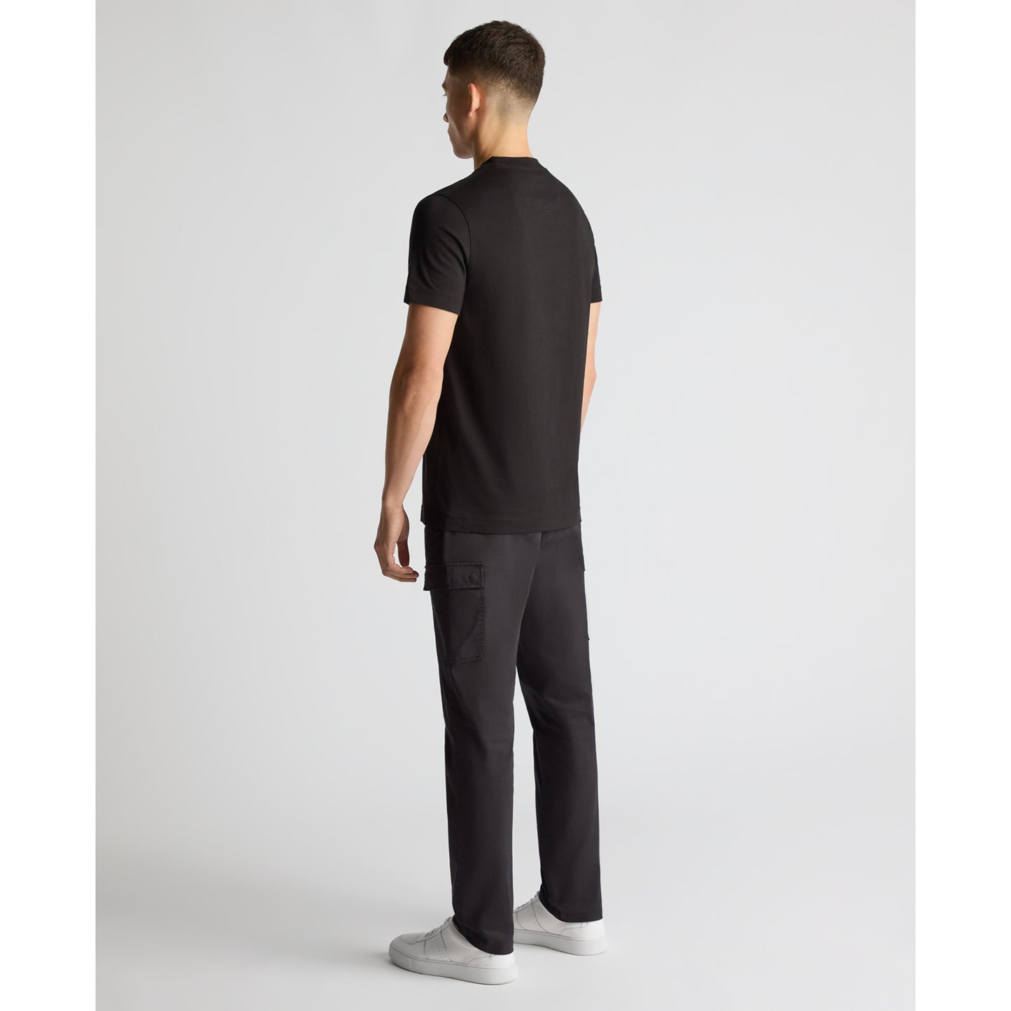 Remus Uomo 58810 00 Black Plain T-Shirt