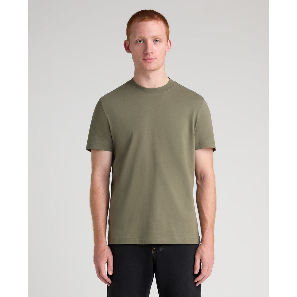 Remus Uomo 58810 34 Green Plain T-Shirt