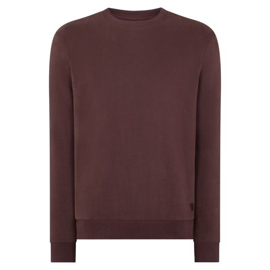 Remus Uomo 58811 48 Brown Crew Neck Sweater