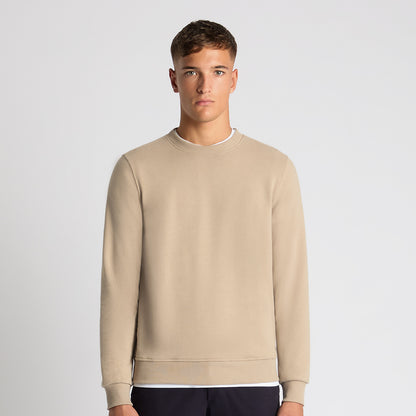 Remus Uomo 58811 92 Beige Crew Neck Sweatshirt