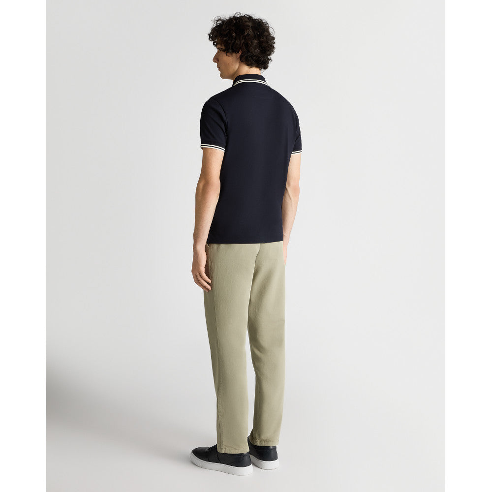 Remus Uomo 58830 78 Navy Short Sleeve Polo Shirt