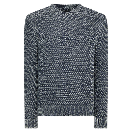 Remus Uomo 58851 28 Dark Blue Crew Neck Sweater