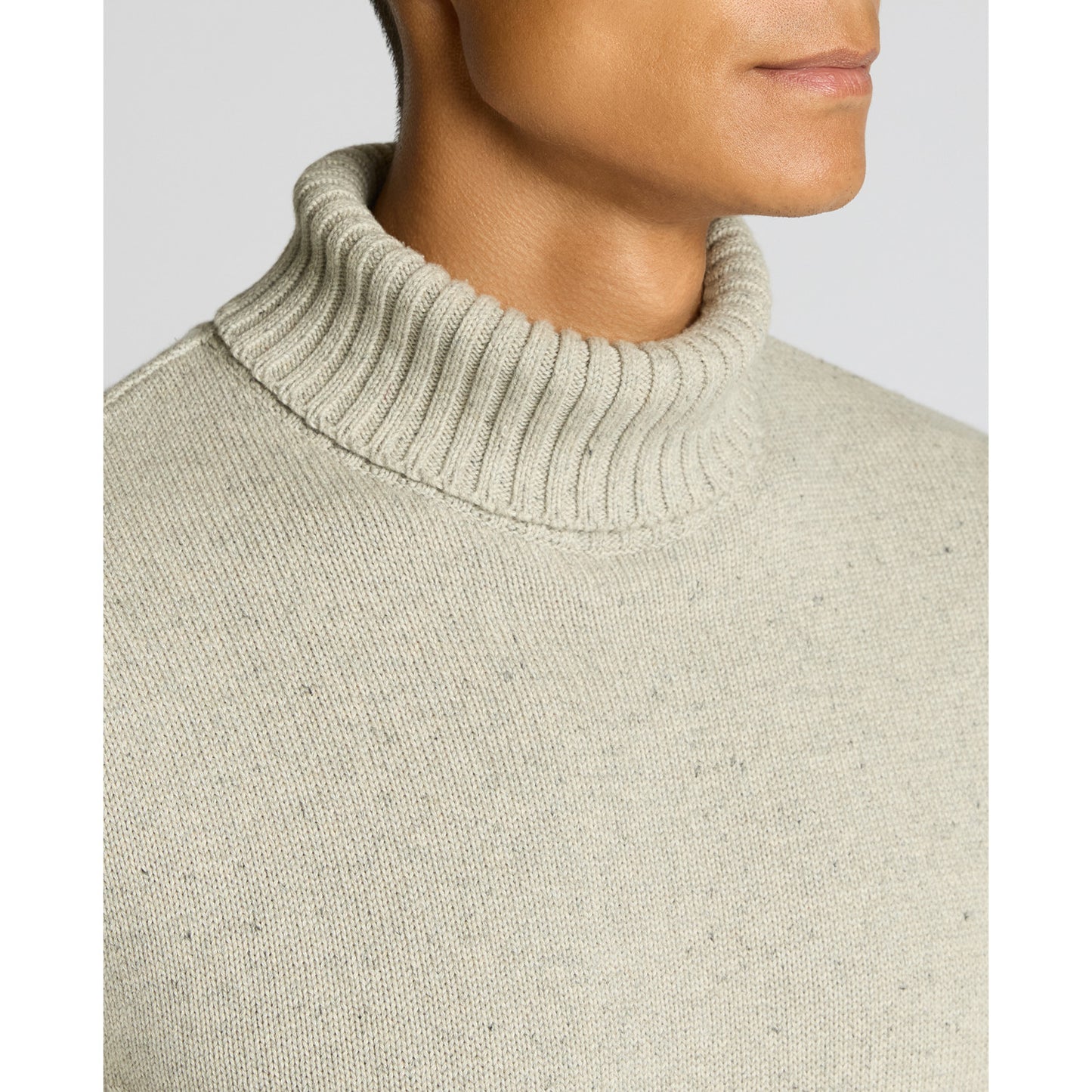 Remus Uomo 58853 02 Grey Roll Neck Sweater